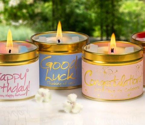 Lily-Flame Candles